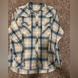 Tecovas Mens pearl snap size L